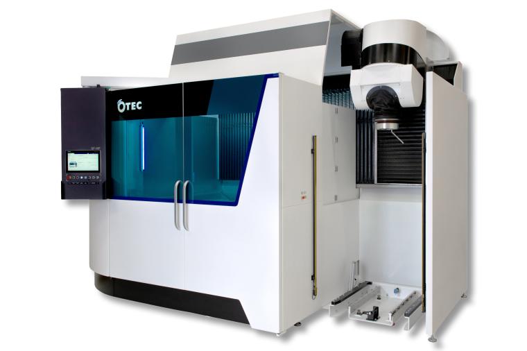 1) Otec SF-HP automates large part precision surface finishing