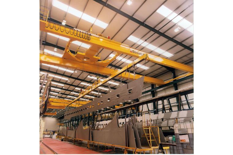 1) Street Crane's new website and portal will give global distributor partners serving the aerospace industry easy access to relevant processes including crane and hoist designs, technical documents, spare parts and test certificates.