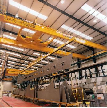 1) Street Crane's new website and portal will give global distributor partners serving the aerospace industry easy access to relevant processes including crane and hoist designs, technical documents, spare parts and test certificates.