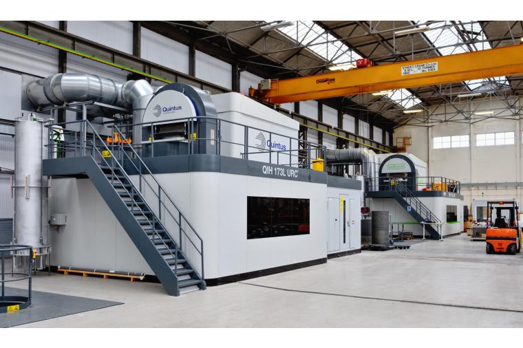 1) The second Quintus Technologies hot isostatic press at the Wallwork HIP Centre